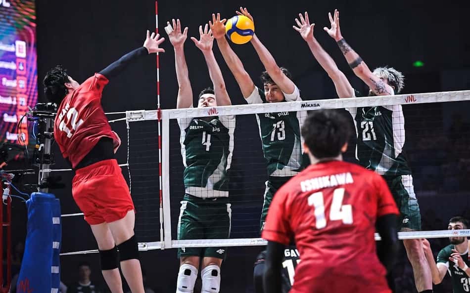 Polônia vence e enfrenta o Brasil na semifinal da VNL masculina