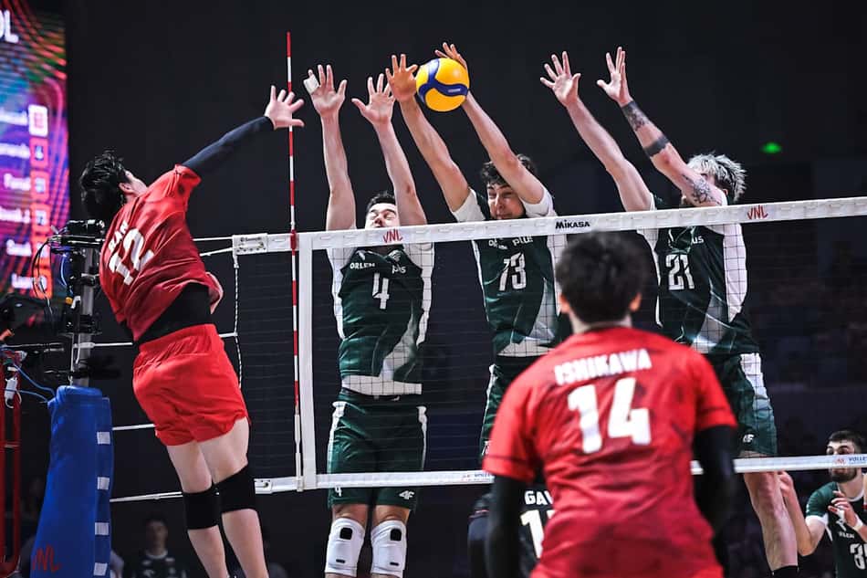 Polônia eliminou o Japão nas quartas de final