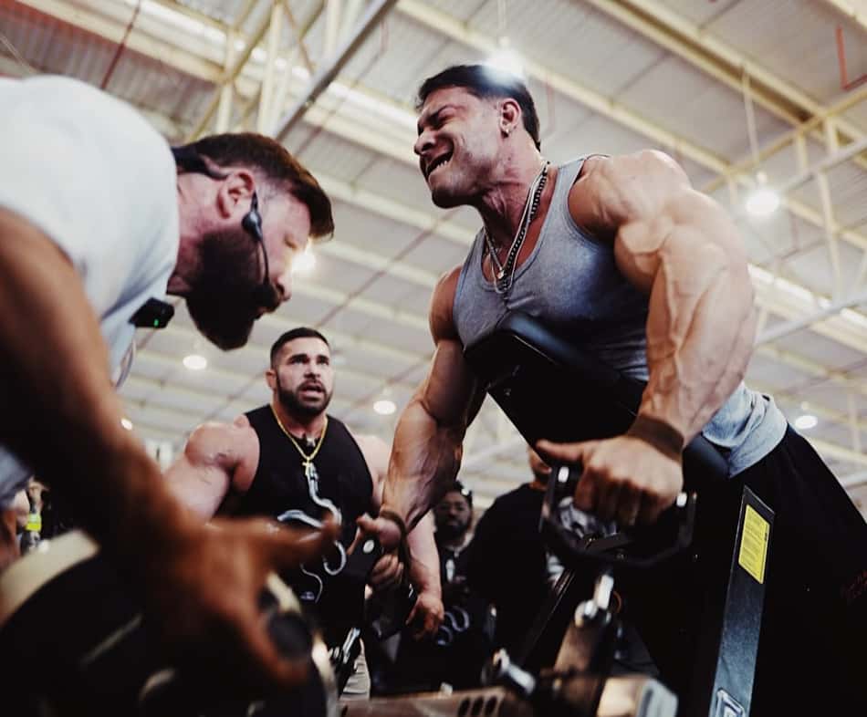 Ramon Dino em treino aberto (Foto: Reprodução/Instagram @ramondinopro)
