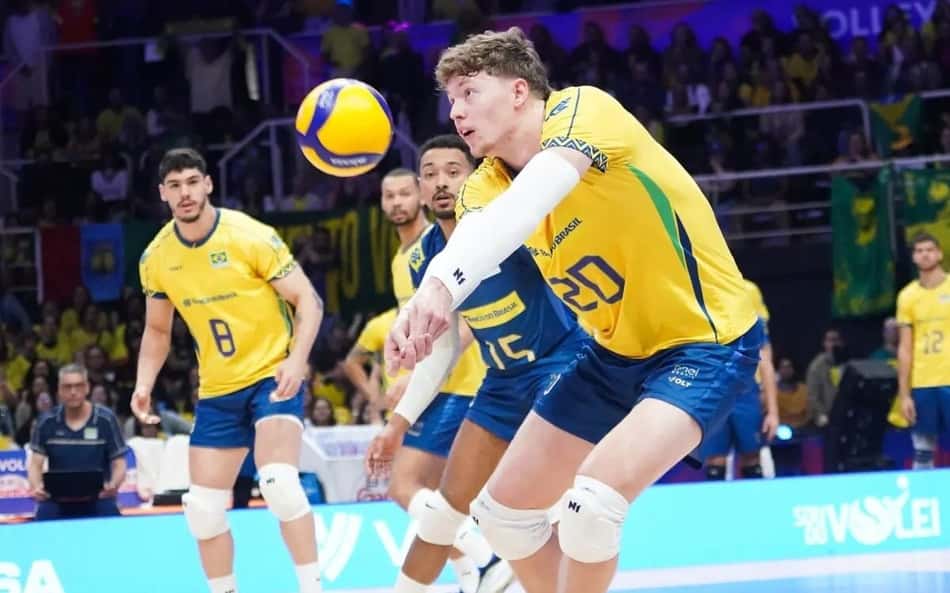 Brasil tem clássico na semana decisiva da VNL masculina; veja o retrospecto