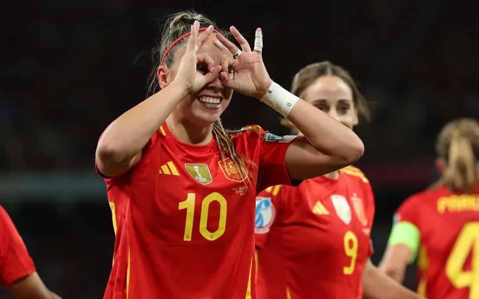 Espanha é uma das favoritas na Eurocopa Feminina. (UEFA/Divulgação)