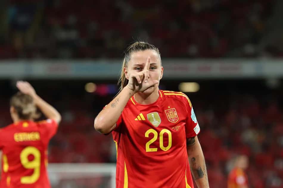 Espanha vence Suíça por 2 a 0 na Eurocopa Feminina. (Foto: UEFA/Divulgação)
