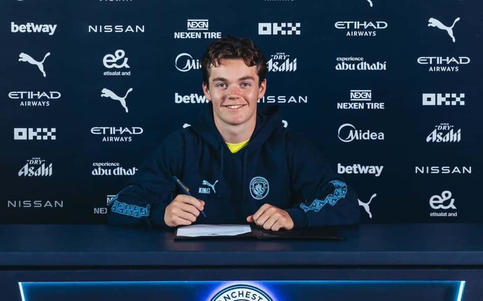Manchester City anuncia contratação de joia norueguesa