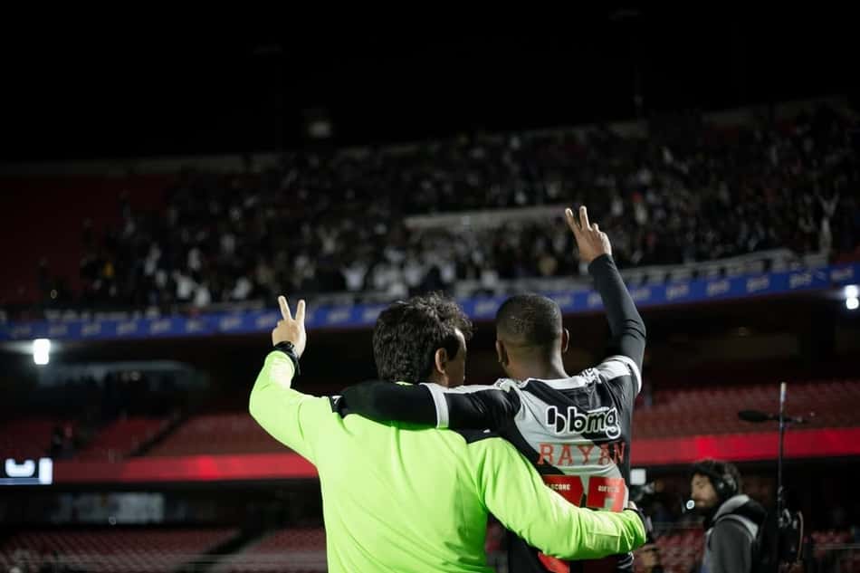São Paulo x Vasco - Fernando Diniz e Rayan
