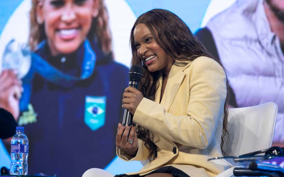 Exclusivo: Rebeca Andrade revela motivo de não participar do Brasileiro de Ginástica
