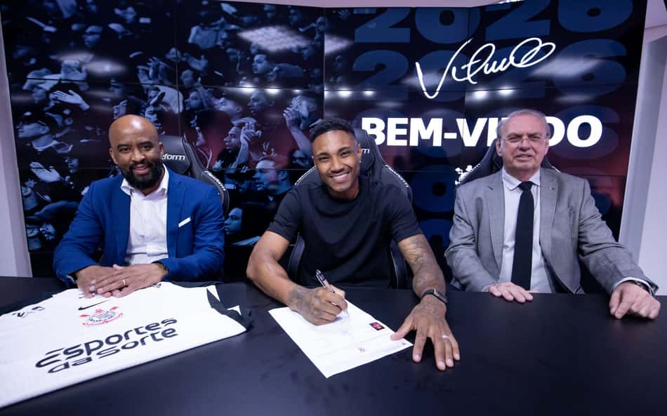 Corinthians anuncia a contratação de Vitinho; veja detalhes