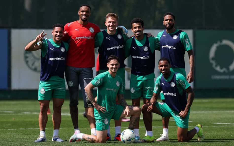 Palmeiras segue preparação para Libertadores com novidade no elenco