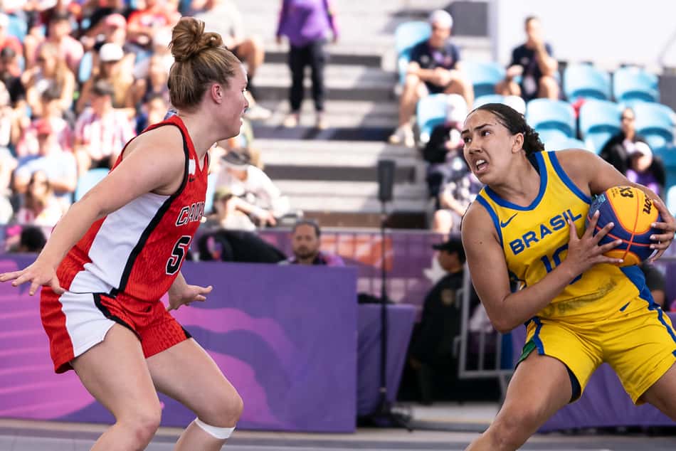 Seleção feminina de basquete 3x3 terminou em quarto lugar
