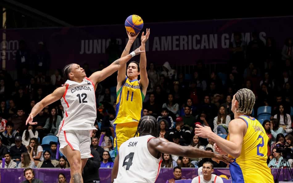 Sucesso no Pan Júnior, basquete 3×3 atrai público da nova geração; vídeo