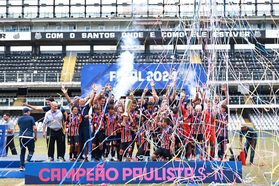 São Paulo campeão paulista sub-11 2024 paulistão