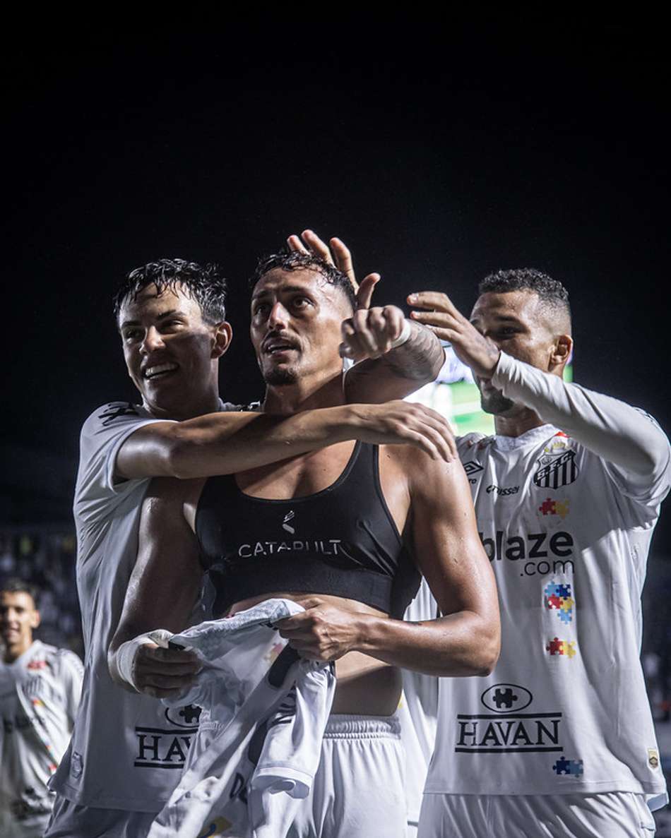Diego Pituca marcou pela última vez pelo Santos no empate por 2 a 2 diante do Bahia. (Foto: Raul Baretta/ Santos FC)