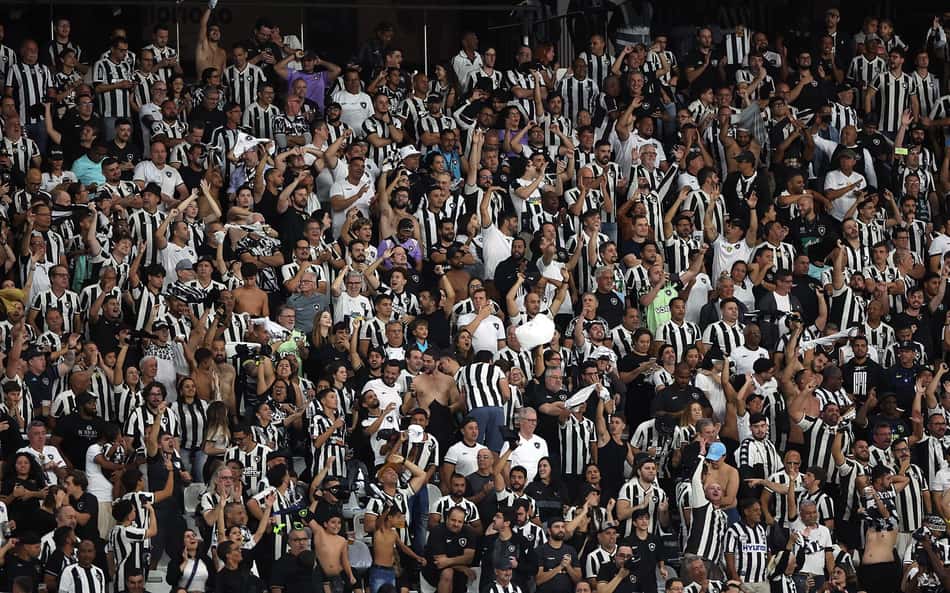 Torcida do Botafogo no Estádio Nilton Santos (Foto: Vítor Silva/Botafogo)