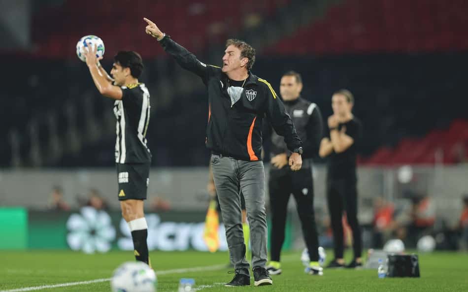 Atlético-MG está escalado para enfrentar o Bragantino com equipe mista