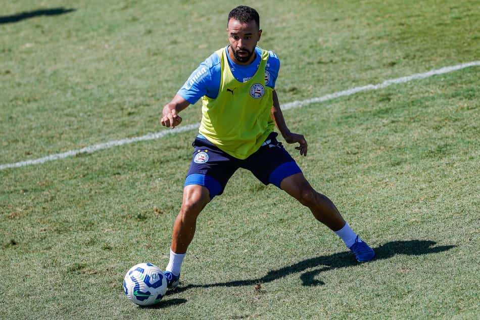 Caio Alexandre em treino do Bahia (Foto: Rafael Rodrigues/ECB)