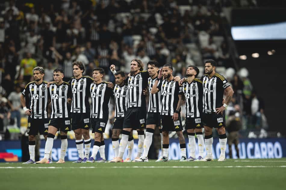Jogadores do Atlético-MG (Foto: Pedro Souza/ Atlético)