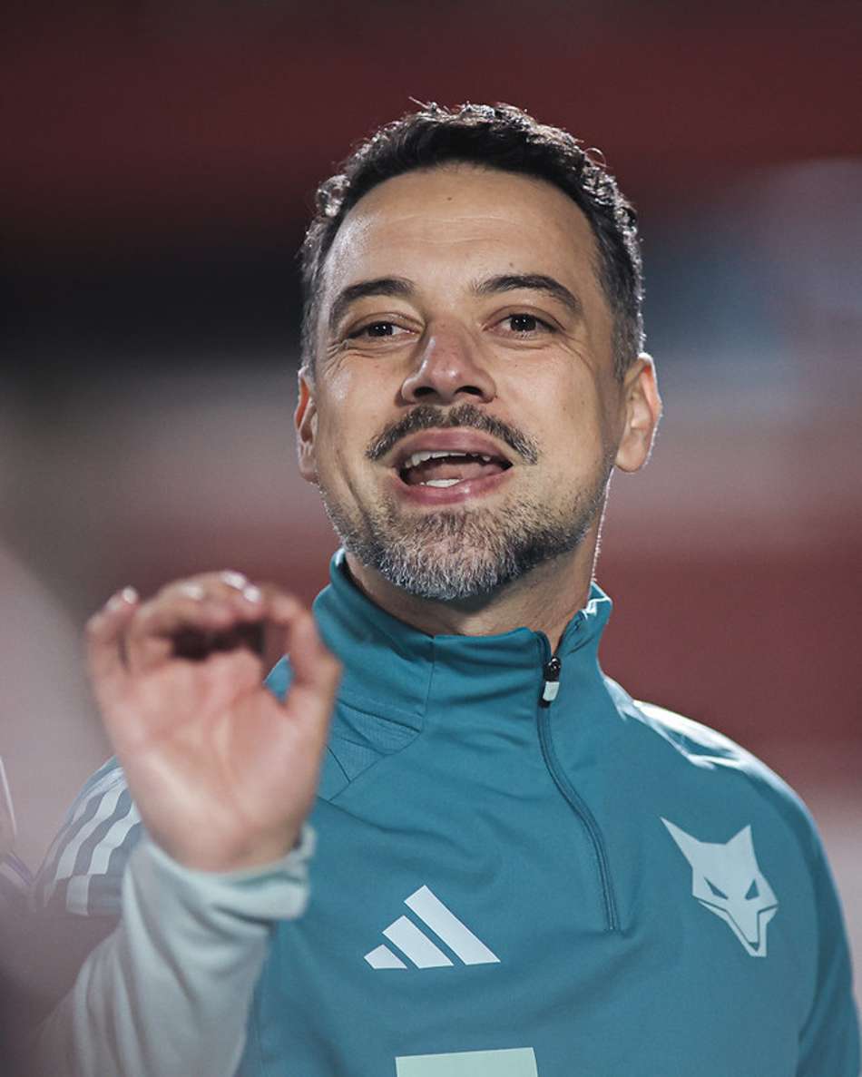 Técnico Jonas Urias, do Cruzeiro Feminino (Foto: Gustavo Martins/Cruzeiro)