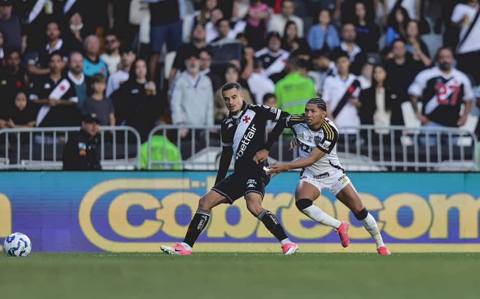 Vasco e Atlético-MG empatam em jogo marcado por gol relâmpago