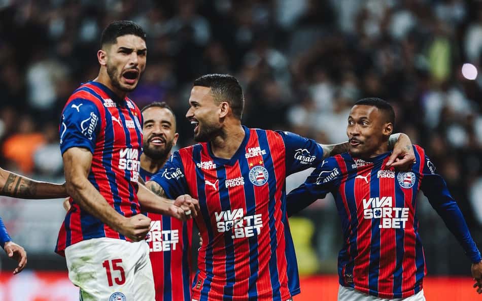 Bahia bate o Corinthians e estabelece campanha histórica no Brasileirão