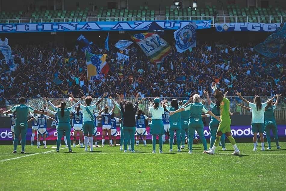 Cruzeiro inicia venda de ingressos para jogo contra o Palmeiras pelo Brasileirão Feminino