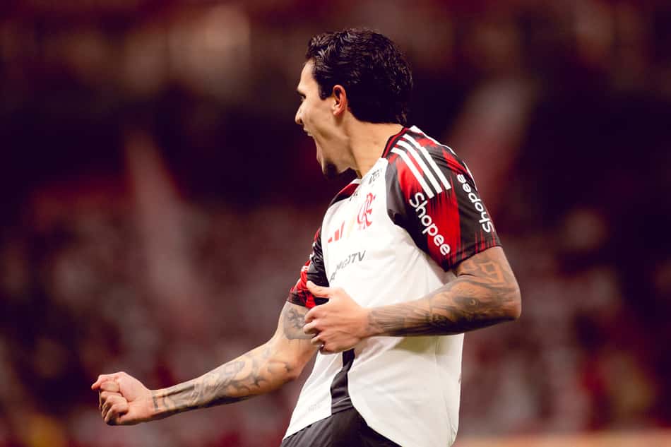 Pedro, atacante do Flamengo