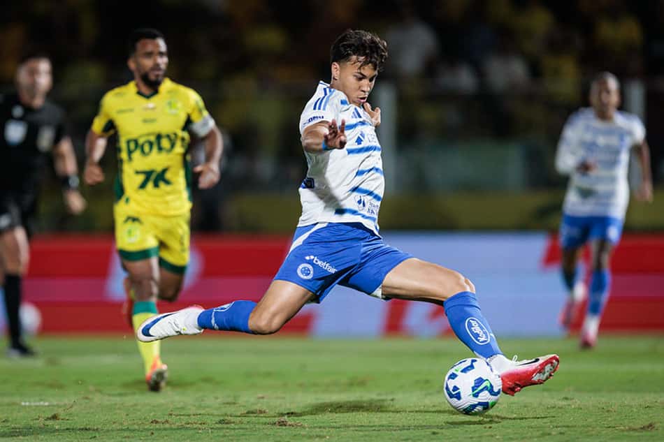 Kaio Jorge marca para o Cruzeiro contra o Mirassol (Foto: Rapha Marques/Cruzeiro)