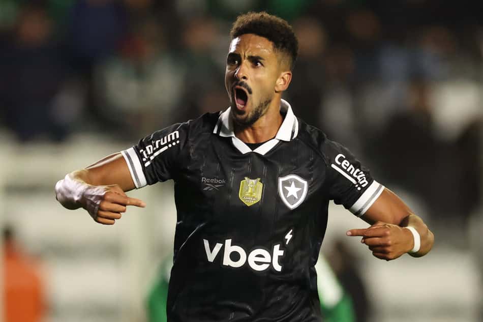 Chris Ramos estreou pelo Botafogo com dois gols (Foto: Vítor Silva/Botafogo)