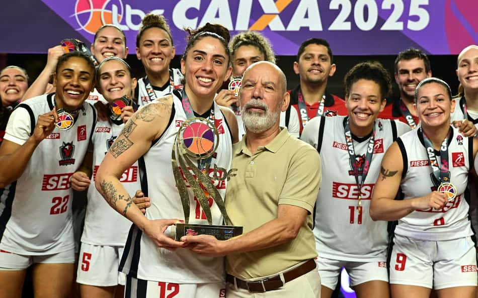 Sesi Araraquara faz história com o tri da Liga de Basquete Feminino; entenda