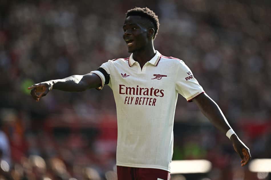 Jogos de hoje: o Arsenal recebe o Leeds United pela Premier League (Foto: Paul ELLIS / AFP) 
