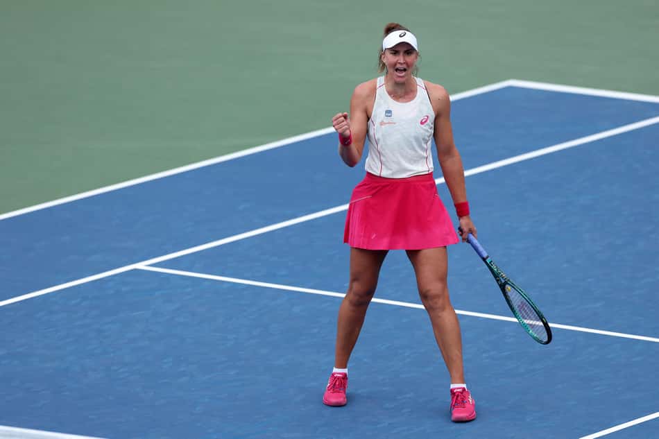 Imagens da vitória de Bia Haddad na segunda rodada do US Open