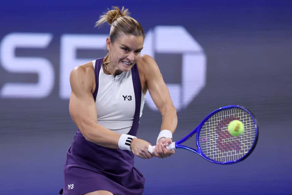 A grega Maria Sakkari perdeu para Bia Haddad pela quinta vez em cinco jogos