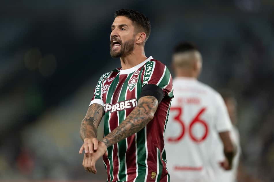 Fluminense eliminou o Internacional nas oitavas de final da Copa do Brasil. (Foto: Jorge Rodrigues/AGIF)