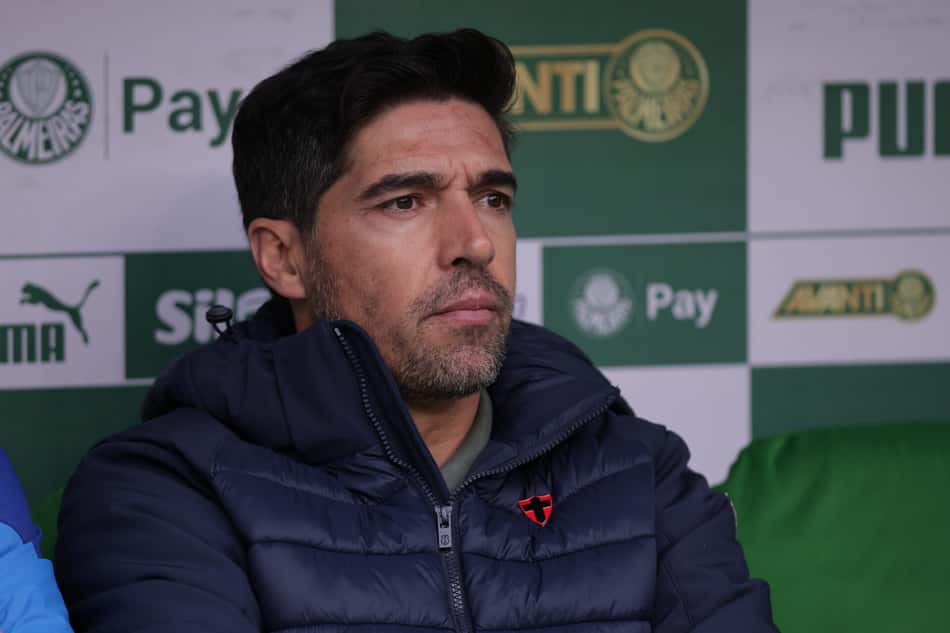 Abel Ferreira em Palmeiras x Ceará pelo Brasileirão