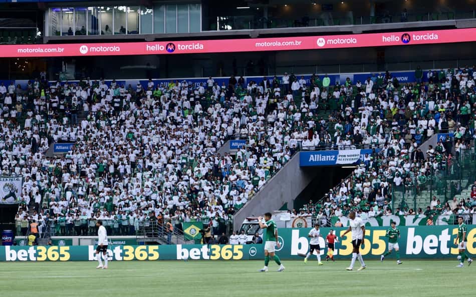 Palmeiras registra menor público no Allianz Parque em rodada do Brasileiro