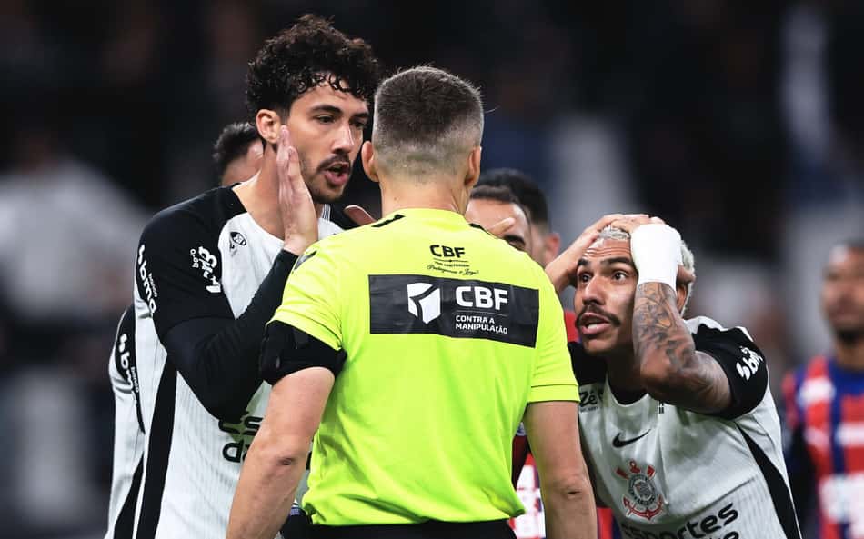 CBF divulga áudio de checagem de 9 minutos em gol polêmico do Corinthians