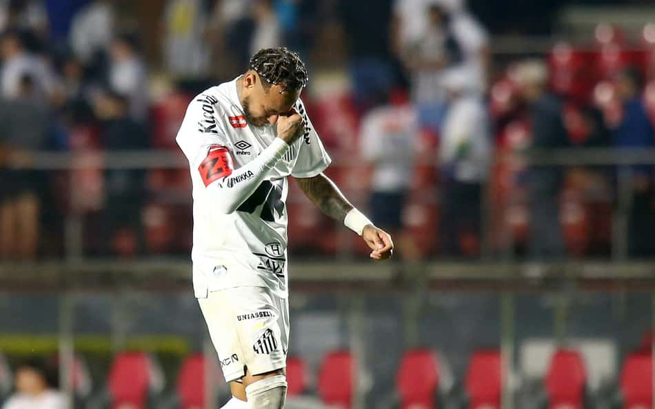 Neymar expõe conversa com filho após goleada do Vasco: 'Te amo'