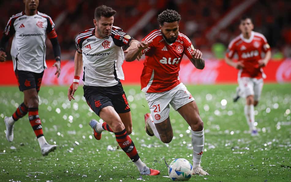 Internacional x Flamengo registra recorde de audiência na Globo