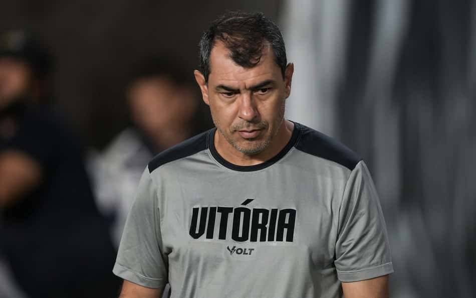 Faábio Carille no Maracanã (Foto: Thiago Ribeiro/AGIF)