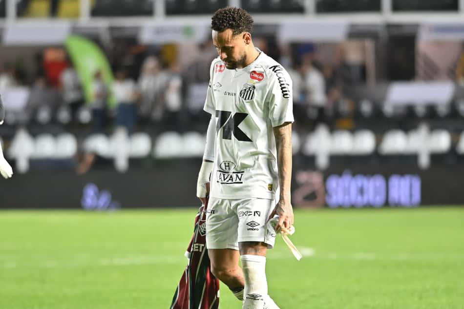 Neymar, atacante do Santos