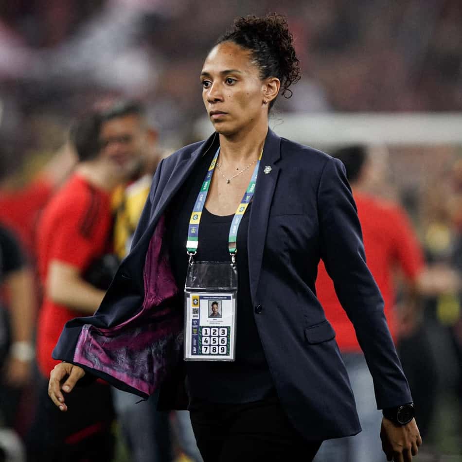 Aline Pellegrino, coordenadora de competições femininas da CBF (Foto: Adriano Fontes/CBF)
