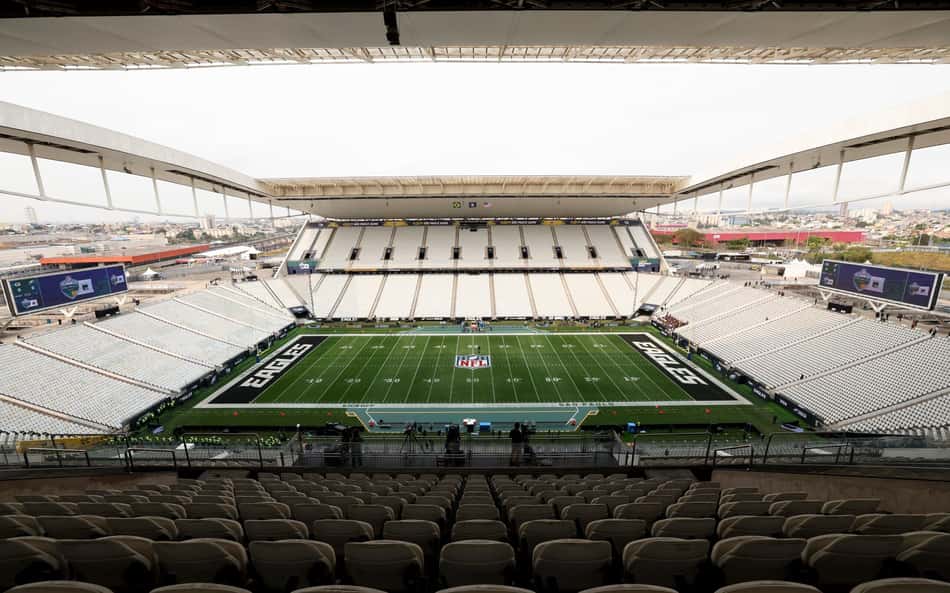 Novo gramado e maior capacidade: Arena Corinthians se prepara para receber a NFL pela segunda vez