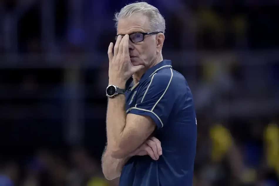 Brasil perdeu pela terceira vez consecutiva para a Polônia na VNL. (Foto: Mauricio Val: FV Imagem/CBV)