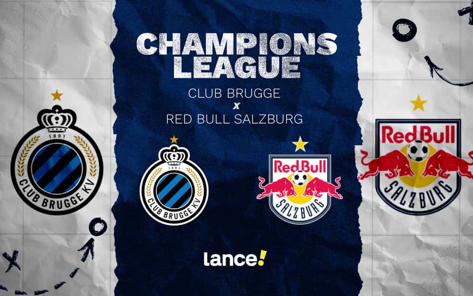 Club Brugge e Red Bull Salzburg se enfrentam pela Champions: assista ao vivo e com imagens