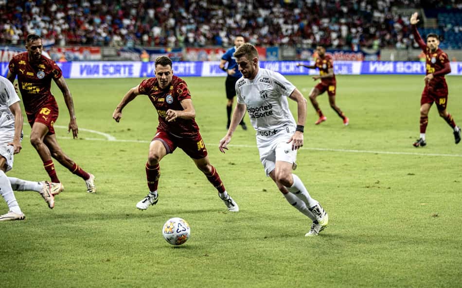 Partida entre Bahia e Ceará, pela Copa do Nordeste (Foto: Felipe Santos/Ceará SC)