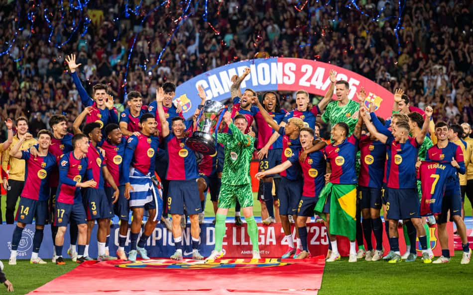 Barcelona Campeão La Liga 2024/25
