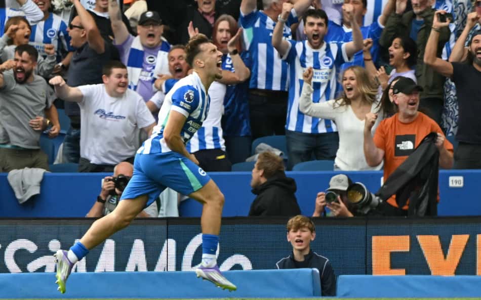 City sai na frente, mas Brighton reage e vira pela Premier League