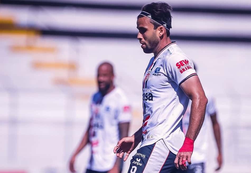 Brunão, ex-Ceará, está atuando no Primavera (Foto: Rodrigo Menezes)