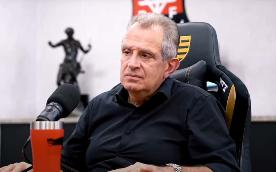 BAP durante entrevista à Flamengo TV (Foto: Reprodução)