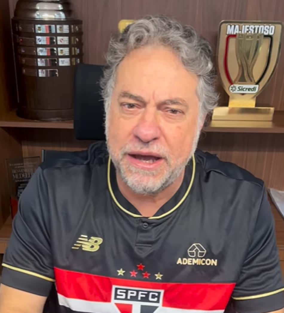 Presidente do São Paulo revela estreia de nova camisa e manda recado para torcida