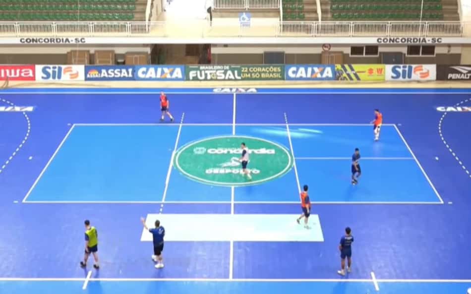 Ceará vence Concórdia com placar apertado no Brasileirão de Futsal; Lance! transmitiu