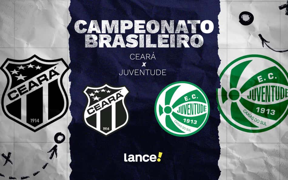 Ceará x Juventude: onde assistir ao vivo, horário e escalações do jogo pelo Brasileirão